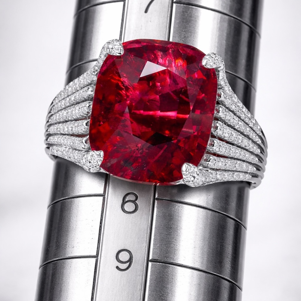 BUTTERFLY BRIDAL WEDDING ENGAGEDMENT RING - Picture 7 of 8